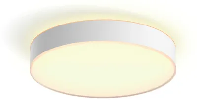 Obrázek produktu pro Philips Hue White ambiance Devere stropní svítidlo, velké, Chytré stropní světlo, Bluetooth/Zigbee, Bílá, LED, Kov, Žárovky bez možnosti výměny