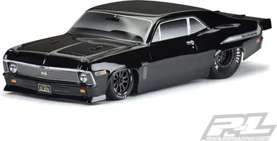 Produktbild von Pro-Line Karosserie 1:10 Chevrolet Nova 1969 schwarz (Drag Car)