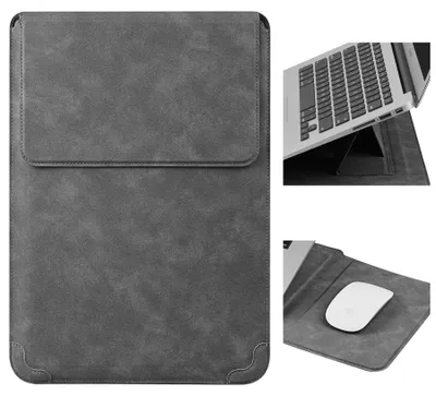 Productafbeelding van Solidchoice - Laptop Sleeve met Standfunctie voor 14 Inch Laptops