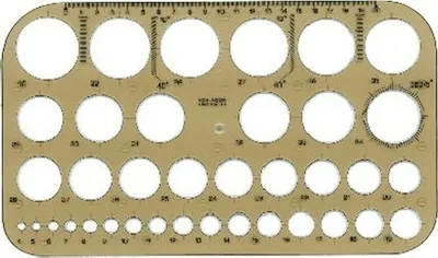 Produktbild von KOH-I-NOOR Kreis-Zeichenvorlage