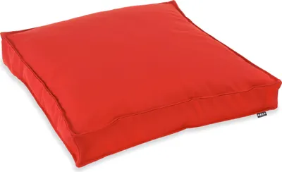 Produktbild von H.O.C.K. Classic Uni Palettenkissen - 60x60x10 cm Sitzkissen - Outdoor Bodenkissen & Sitzauflage Rot