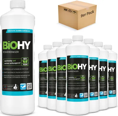 Produktbild von BiOHY Rohrreiniger nachhaltig, Inhalt:9er Pack