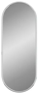 Immagine prodotto di vidaXL Specchio da parete argento 40x15 cm ovale