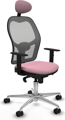 Produktbild von Bürostuhl mit Kopfstütze Jorquera Piqueras y Crespo 1D086N1 Rosa