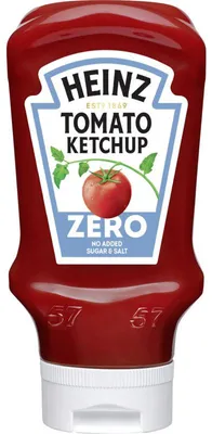 Produktbild von Heinz Tomato Ketchup Zero Zuckerzusatz 400 ml – kalorienarm & zuckerfrei