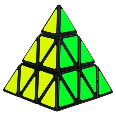 Produktbild von Aga Puzzle Spiel PYRAMINX Puzzle Würfel 9,7 cm
