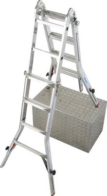 Produktbild von Krause Aluminium-Teleskopleiter MONTO TeleVario 5 m