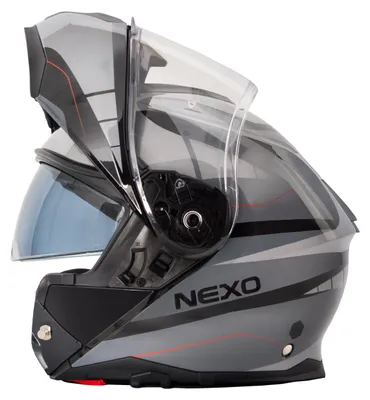 Produktbild von Nexo Klapphelm Comfort II mit Klarvisier, Sonnenblende, ECE 22/05