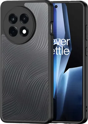 Zdjęcie produktu dla Etui na telefon OnePlus 13R, Dux Ducis Aimo, czarne i przezroczyste
