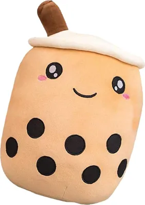 Produktbild von Plüsch Spielzeug Kuscheltier Plüsch Puppen/Spaß Plüsch Puppen, Bubble Tea Plüschtier Gefüllter Milchtee Stoffpuppe Teetasse Kissen Kissen Kinderspielzeug Geburtstagsgeschenk