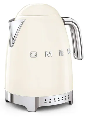 Produktbild von Smeg, Wasserkocher Temperatur regelbar KLF04CREU 1,7L zuzüglich Temperaturniveau
