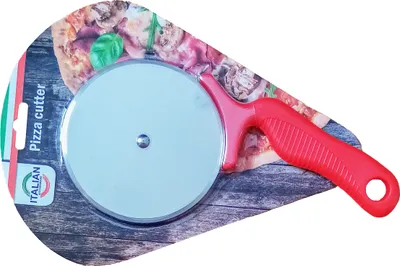Produktbild von PIZZARAD aus Edelstahl Ø10cm Pizzamesser Pizza Cutter Pizzaroller Pizzaschneider Pizzateiler Teigroller Roller 38