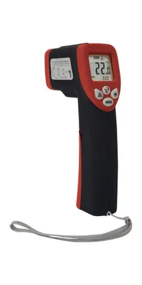 Immagine prodotto di Testboy 71695 Termometro a infrarossi TV 323, rosso-nero - con intervallo di temperatura esteso da -50 °C a 550 °C