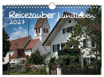 Produktbild von Reisezauber Landleben DIN A4 Kalender für 2027 Urlaub Landleben