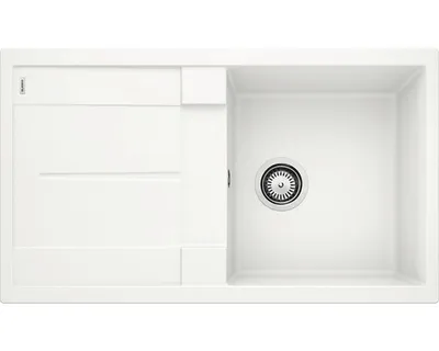 Immagine prodotto di Lavello in granito Blanco Metra 5 S Bianco