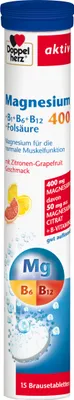 Produktbild von Doppelherz | Aktiv Magnesium 400 | 15 Portionen