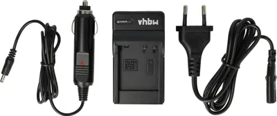 Produktbild von vhbw Ladegerät kompatibel mit Panasonic Lumix FMC-ZS7, DMC-ZX3, FMC-ZX1, DMC-ZX1 Kamera - Ladeschale, Kfz-Adapter Ladeanzeige