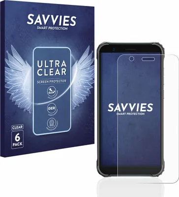 Produktbild von 6x Für Blackview BV4900 Pro Schutzfolie Savvies Displayschutz Display Schutz Folie Klar Transparent