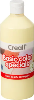 Image de Peinture scolaire Creall jaune pastel, 500 ml
