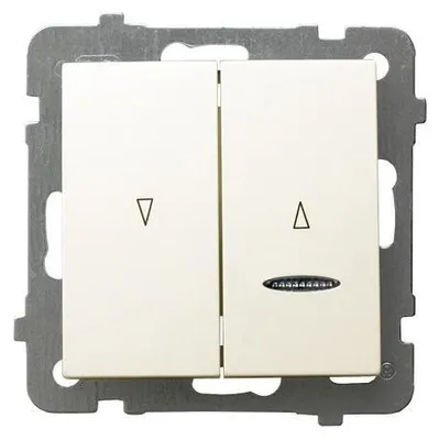 Obrázok produktu pre Ospel ŁP-7GBS/m/27, IP20, 250 V, 10 A, 71 mm, 40 mm, 71 mm