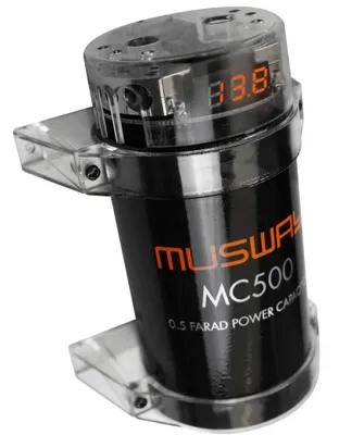 Productafbeelding van Musway MC500, zwart, 500.000 µF, 65 mm, 65 mm, 136 mm, 1 stuk