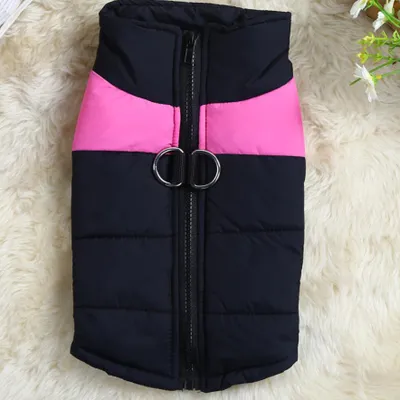 Produktbild von Wasserdicht Hundejacke Haustier Kleidung Weste Wintermantel Mantel Regenmantel Rosa S