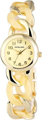 Produktbild von Excellanc Damenuhr mit Metallkettenarmband