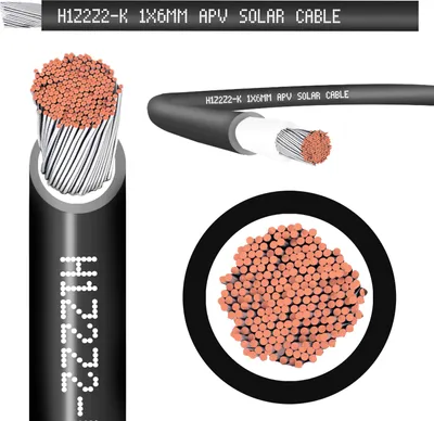 Produktbild von 100m solárny kábel 6mm 1000V MC4