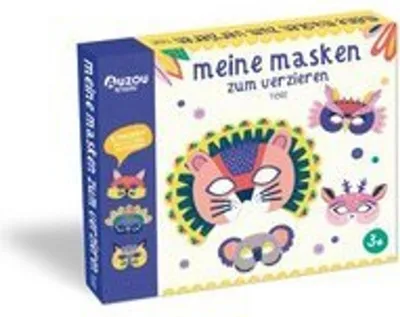 Produktbild von 405034 - Meine Masken zum Verzieren - Tiere