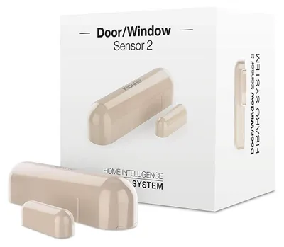 Immagine prodotto di FIBARO FIBEFGDW-002-4 FGDW-002-4 Sensore per porte/finestre, 2, 250 V, Beige, controllo finestre