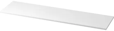 Produktbild von Weiße Abdeckplatte 160,5x43 cm mit 0,5 cm Überstand für Schrankwand bis 160 cm Breite
