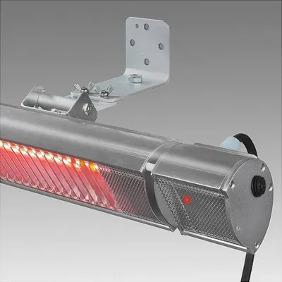 Produktbild von Eurom Golden 2200 Comfort RCD, Elektrischer Halogen-Raumheizer, Halogen gas, IP65, Innen & Außen, Wand, Edelstahl