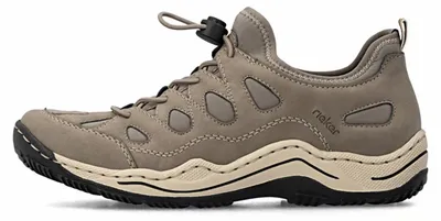 Imagen del producto de Zapatos de mujer Rieker, zapatos de vestir, cómodos, deportivos, con cordones, color marrón, para uso diario