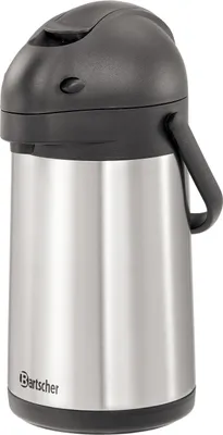 Produktbild von Bartscher Pumpkanne Edelstahl 1,9l, Kaffeekanne