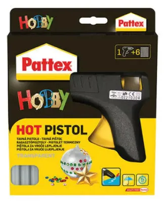 Produktbild von Pattex Heißluftpistole + 6 Kartuschen