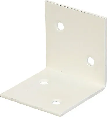 Produktbild von Breitwinkel 40x40x40 mm weiß kunststoffbeschichtet 1 Stück