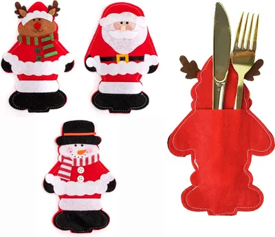 Obrázek produktu pro Potah Na Židli Mikulášská Čepice 311407 3Szt Red