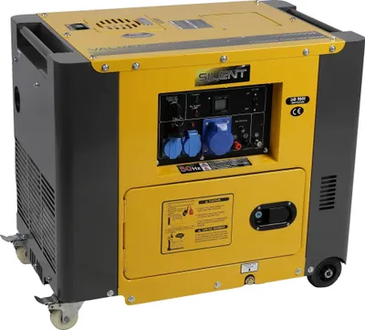 Produktbild von Silent Generator 6kVA 230V 5kW Diesel Stromgenerator Stromerzeugung Notstrom