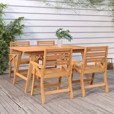Produktbild von Möbel Gartentisch 150x90x75 cm Massivholz Akazie - Gartentische 363310