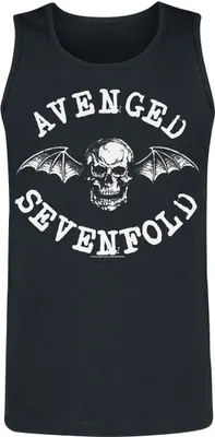 Produktbild von Avenged Sevenfold Tank-Top Herren Skull Logo schwarz L