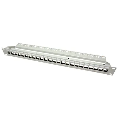 Image de ROLINE Patchpanel pour keystone 19'', STP, 24 ports, gris (26.11.0359)
