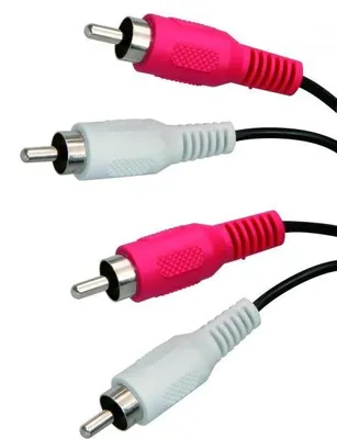 Obrázek produktu pro Audio Kabel 2x CINCH M - 2x CINCH M, 1.5m, czarna