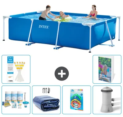 Productafbeelding van Rechthoekig zwembad - 300x200x75 cm - 5-delig - Model S108