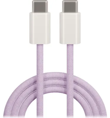 Obrázok produktu pre Kábel na nabíjanie a prenos dát Maxlife MXUC-06, USB-C na USB-C, 1,0 m, 20W, fialový