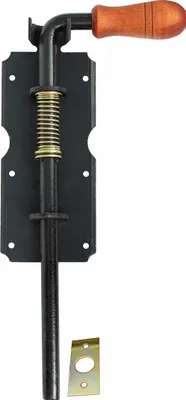 Produktbild von Federriegel Bolzenriegel Türriegel Torriegel Schlossriegel 310 /14 schwarz