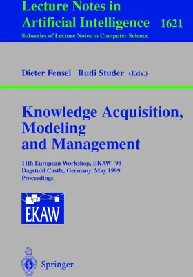 Produktbild von Knowledge Acquisition, Modeling and Management