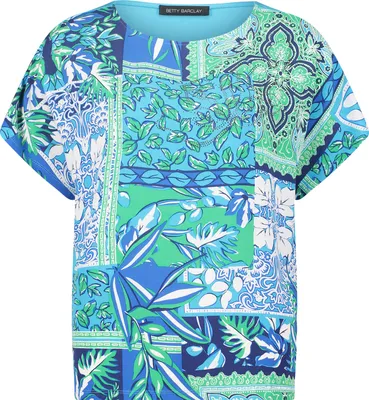 Produktbild von Betty Barclay Collection (264) Shirt Kurz 1/2 Arm, Blue/Green 8850 8850 42