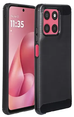 Productafbeelding van imoshion Brushed Backcover voor de Motorola Moto G57 Power - Zwart
