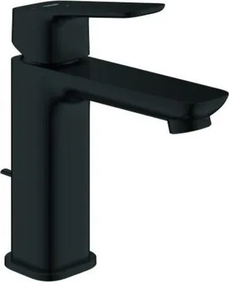 Produktbild von GROHE Cubeo Einhand-Waschtischbatterie, M-Size, Ausladung 116mm, Zugstangen-Ablaufgarnitur, EcoMode, 1017562430
