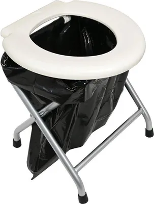 Produktbild von Portable-WC-Set für den Einsatz unterwegs - tragbares WC-Toilette